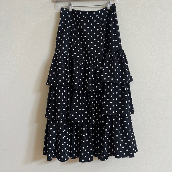 Cinq a sept Rowena polka dot skirt - Picture 6 of 8